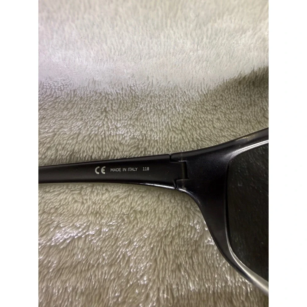 Nike Sunglasses Mens OS Black Excellent Adrenaline EV0605 060 Sport Wrap‎ Italy